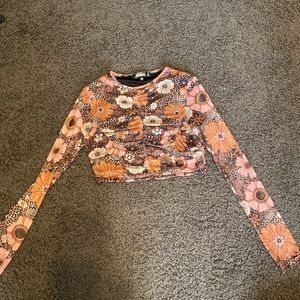 Mesh crop top